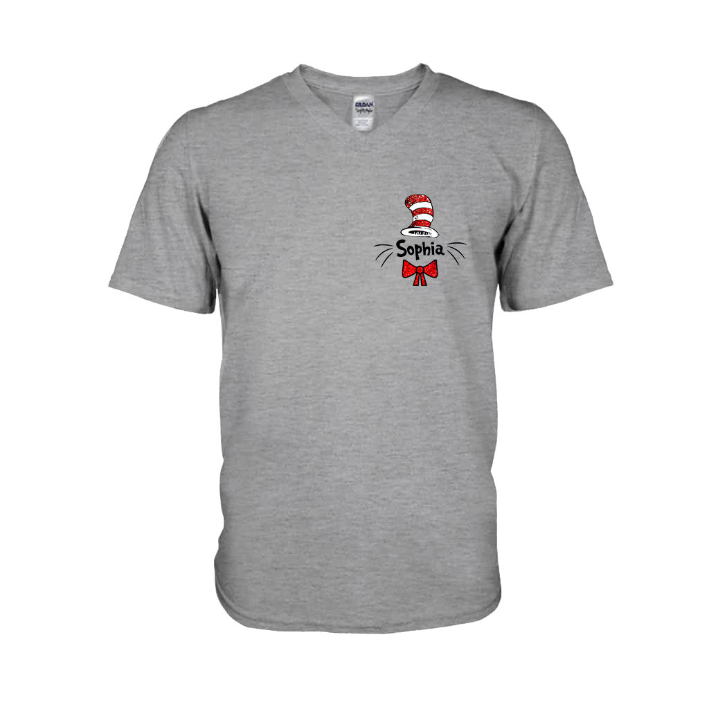 Professeur Je suis - T-shirt et sweat à capuche personnalisés Dr Seuss
