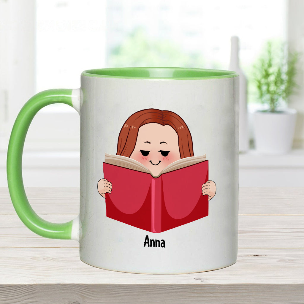 Ce livre que je lis est pratiquement de la pornographie - Mug personnalisé à motif de livre