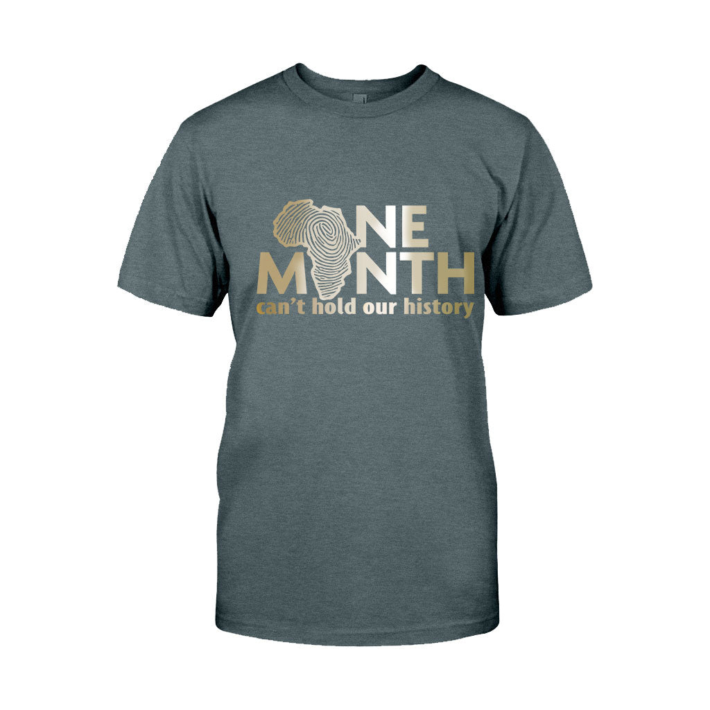 Un mois ne suffit pas à contenir notre histoire - T-shirt et sweat à capuche afro-américain