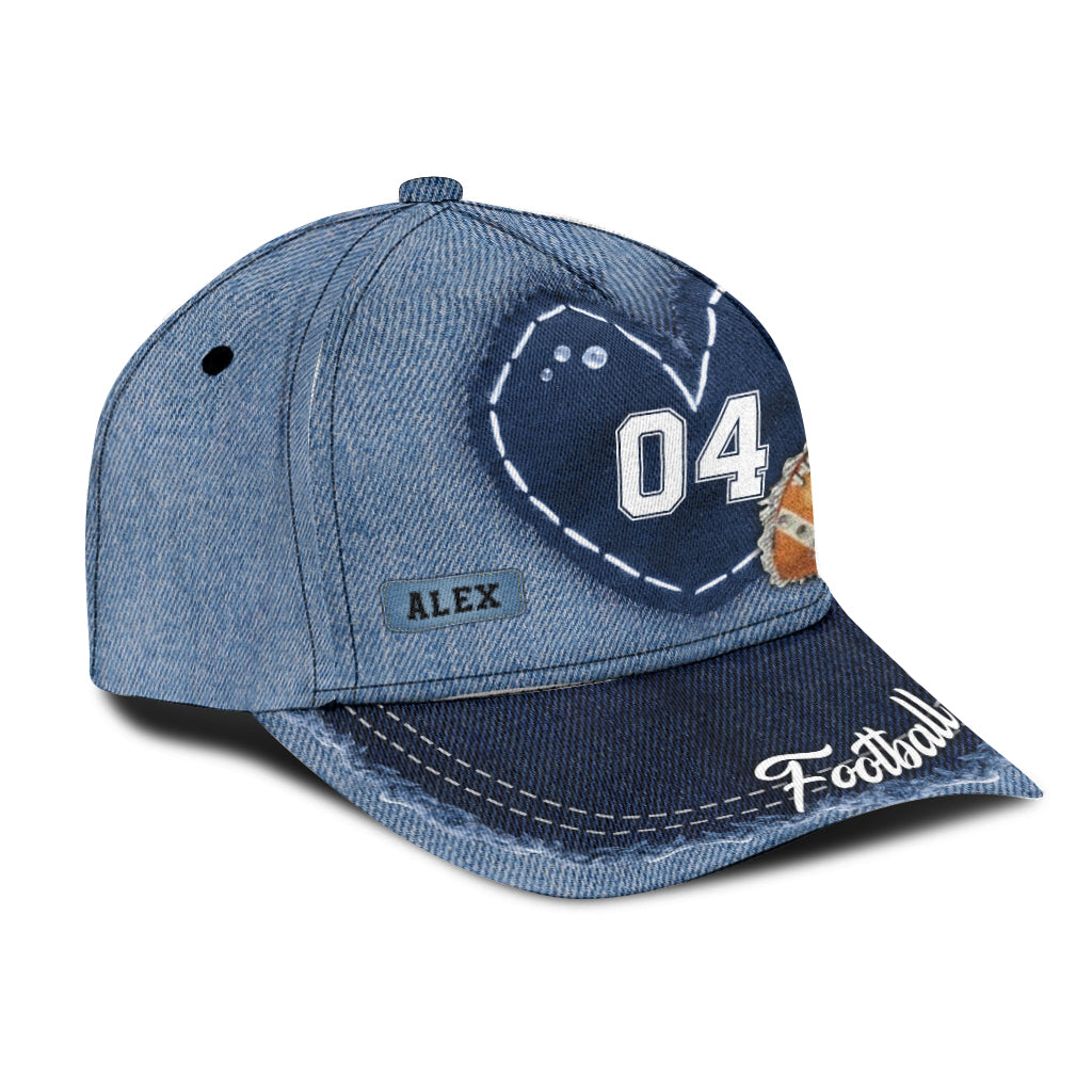 Maman de footballeur - Casquette de football classique personnalisée