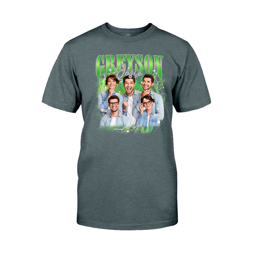 Custom Text And Photos - gift for anyone - Personalized T-shirt And Hoodie