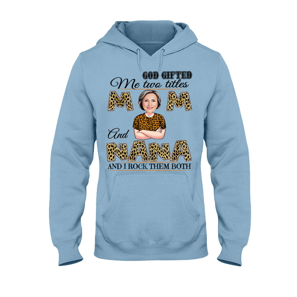 Maman et grand-mère - T-shirt et sweat à capuche personnalisés pour maman