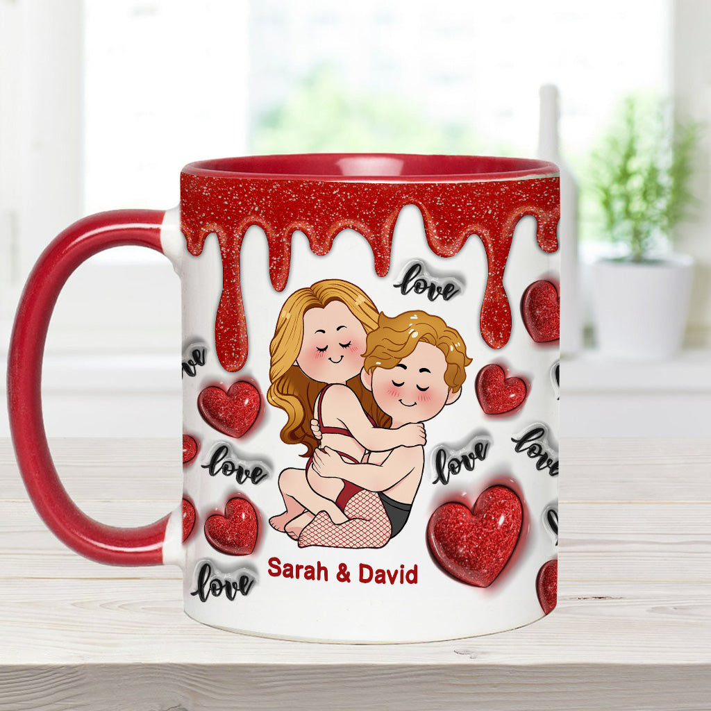 Je t'aime - Mug personnalisé pour couple