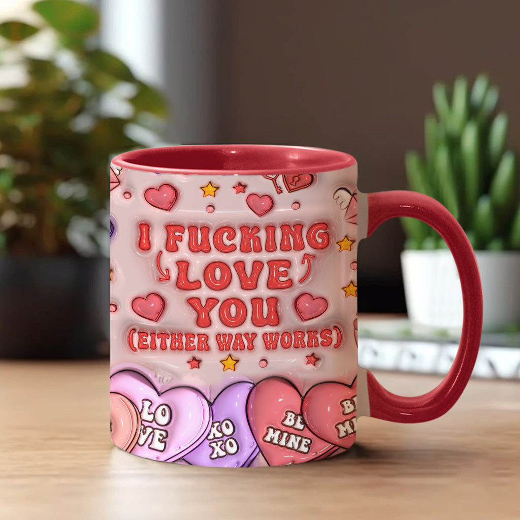 Je t'aime - Mug personnalisé pour couple