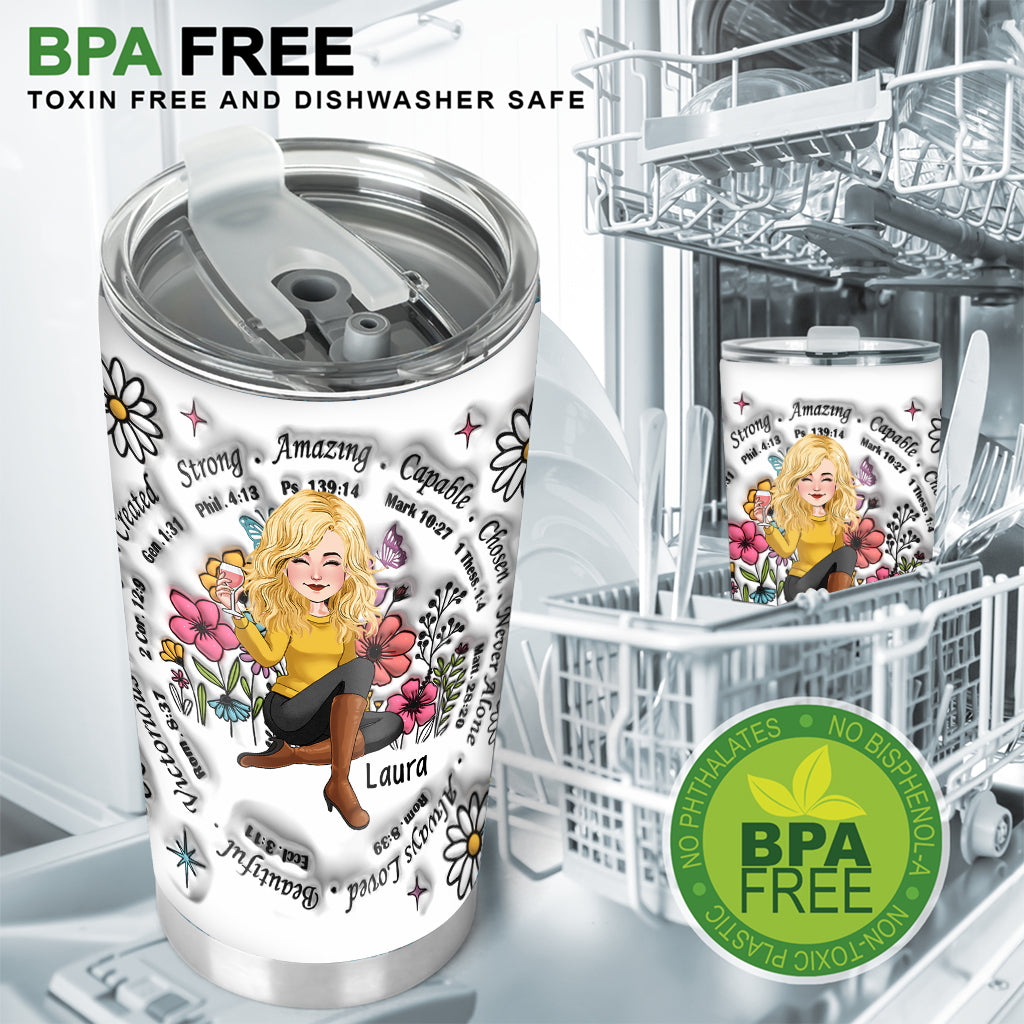 Dieu dit que tu es la foi (verset biblique) - Gobelet personnalisé