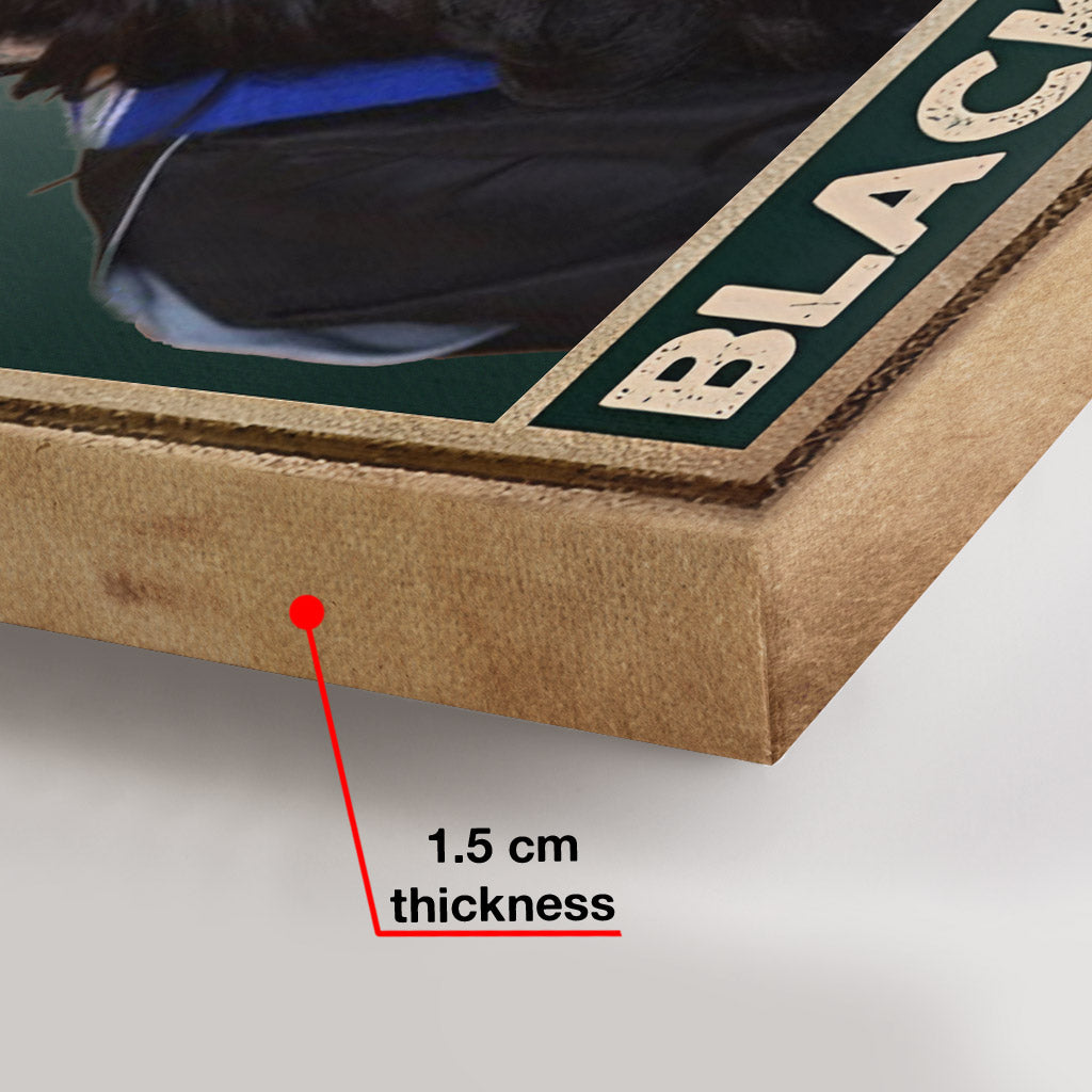 Noir et instruit - Toile et affiche personnalisées afro-américaines