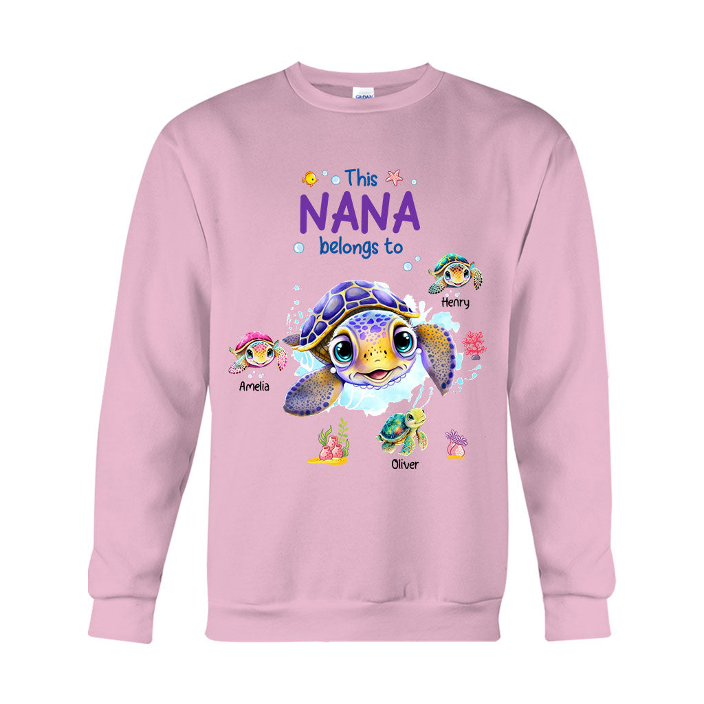 Cette grand-mère appartient à - T-shirt et sweat à capuche personnalisés pour grand-mère