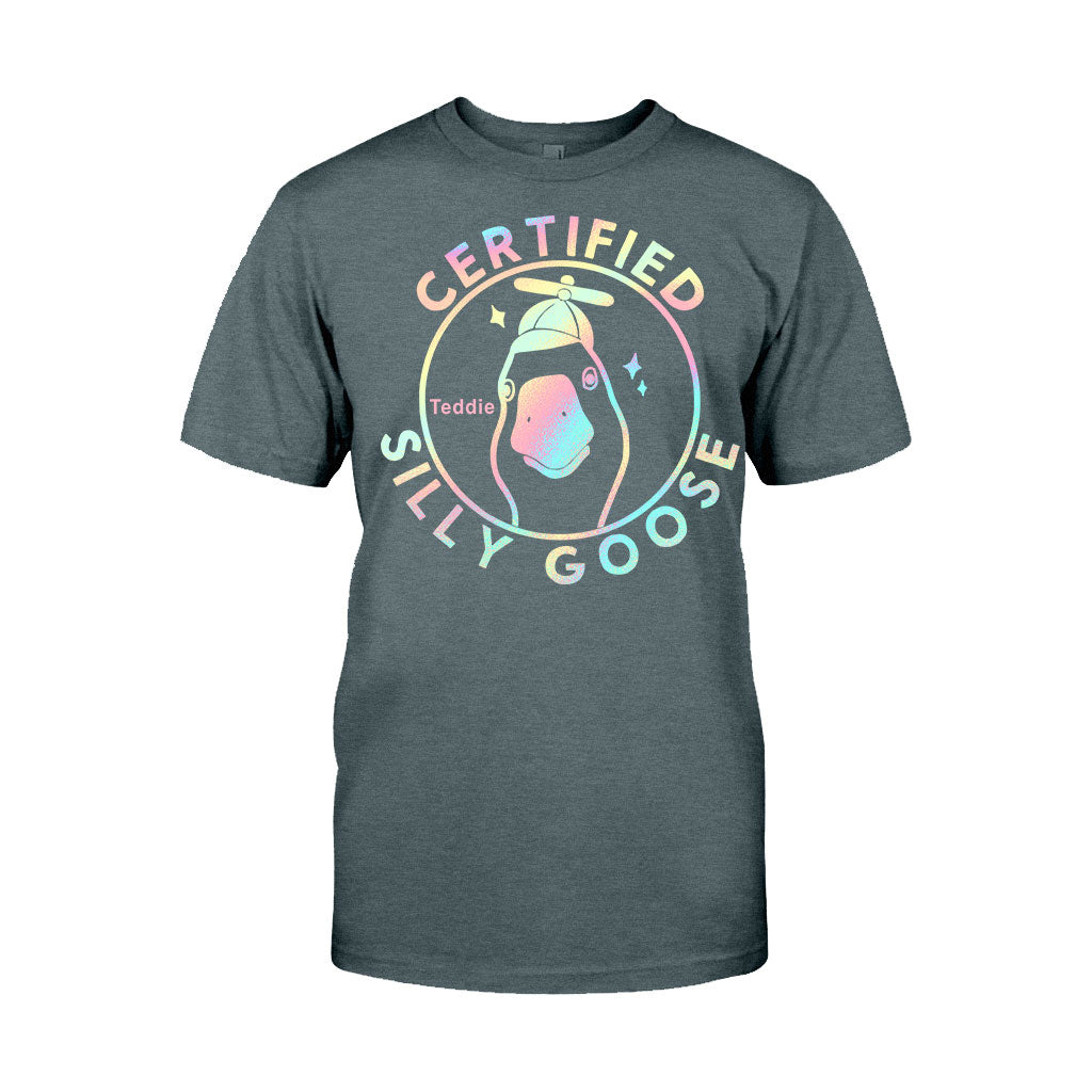 Oie Certifiée Bête - T-shirt et sweat à capuche sarcastiques personnalisés