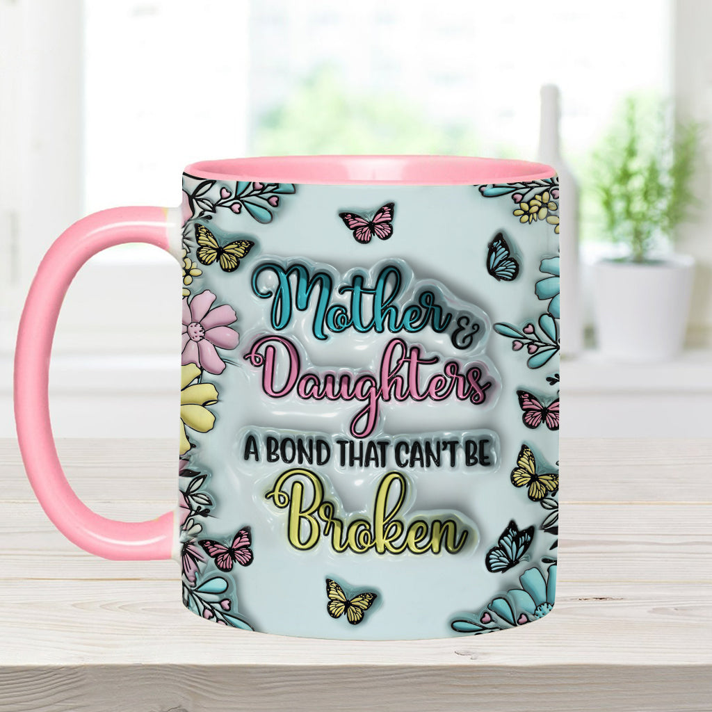 A Bond That Can't Be Broken - Personalized Mother Accent Mug