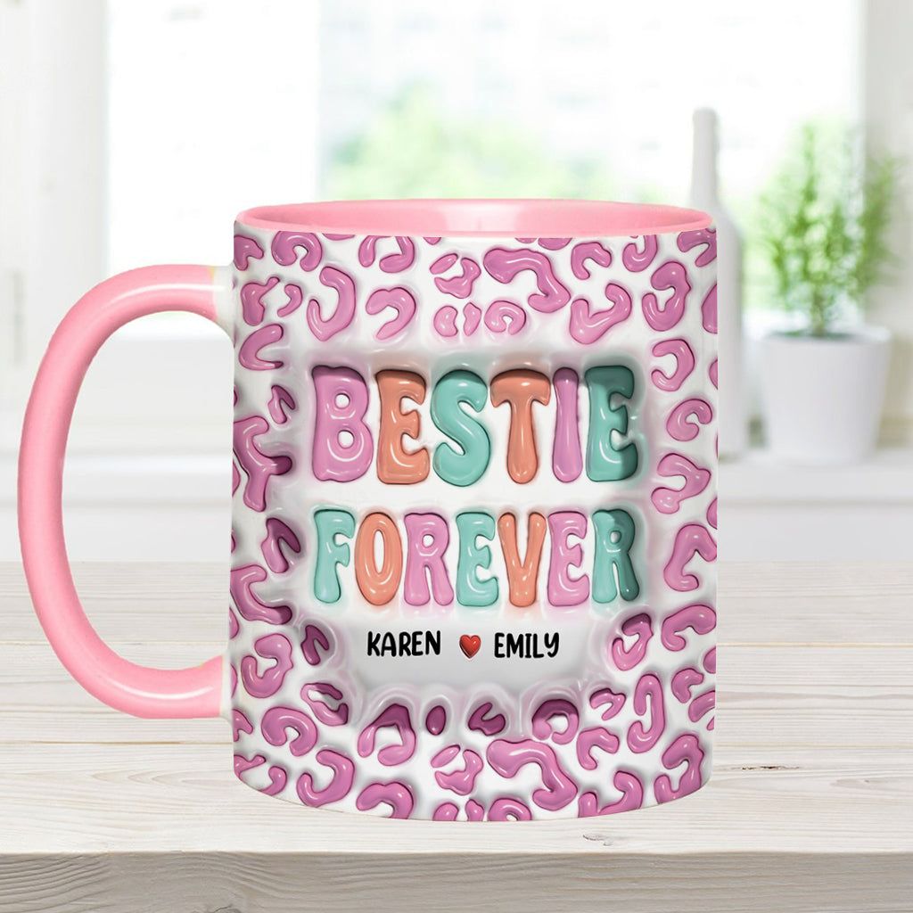 Meilleure amie pour toujours - Mug personnalisé « Meilleure amie pour toujours »