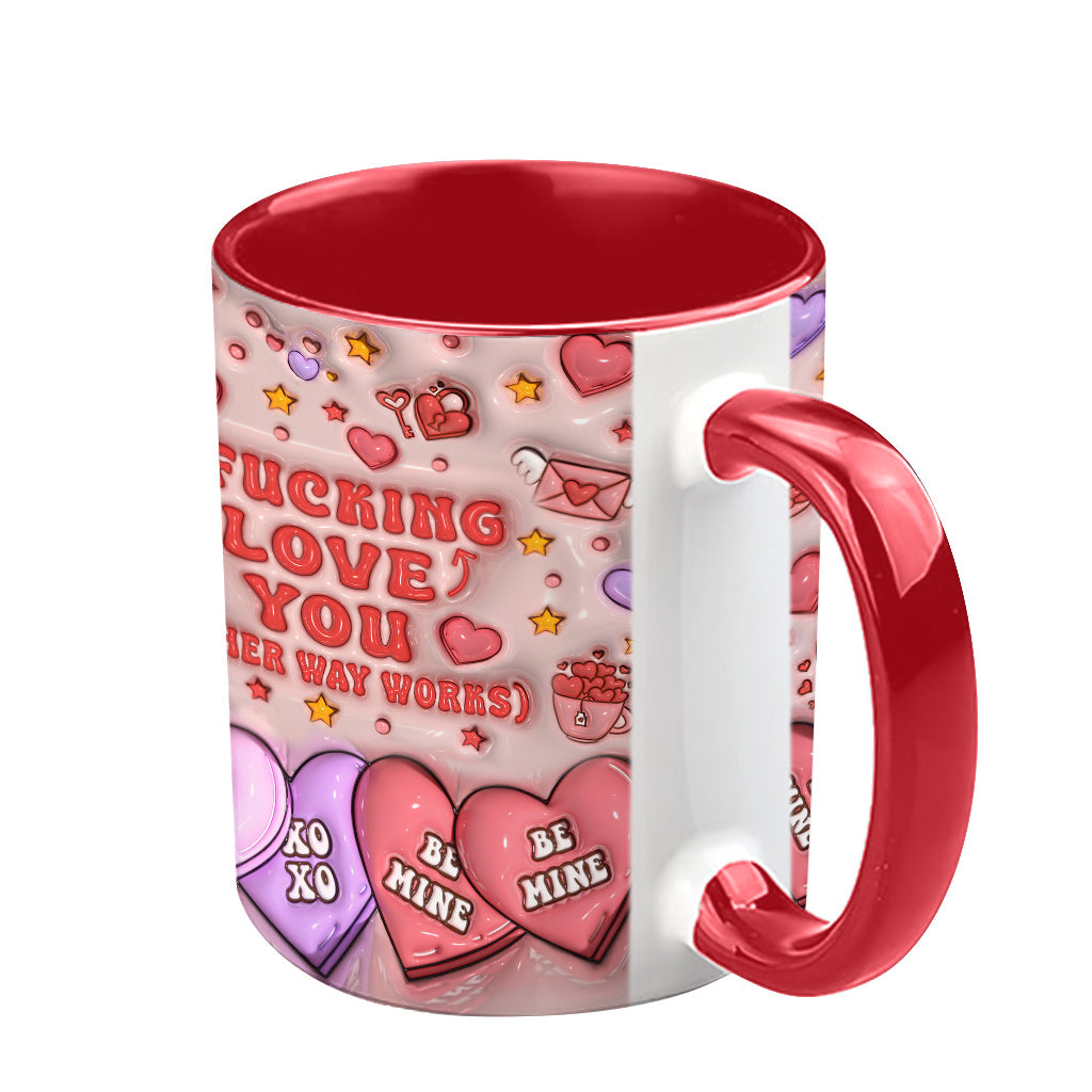 Je t'aime - Mug personnalisé pour couple