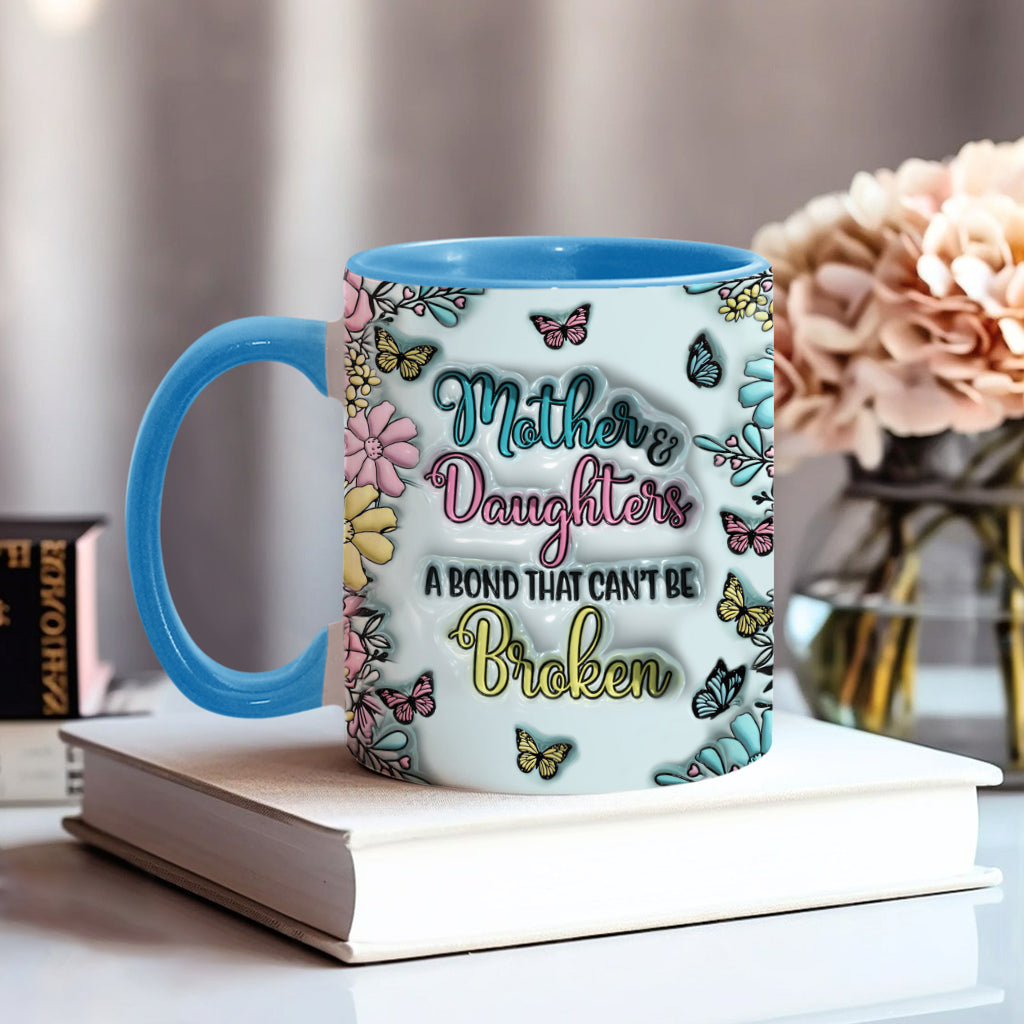 A Bond That Can't Be Broken - Personalized Mother Accent Mug