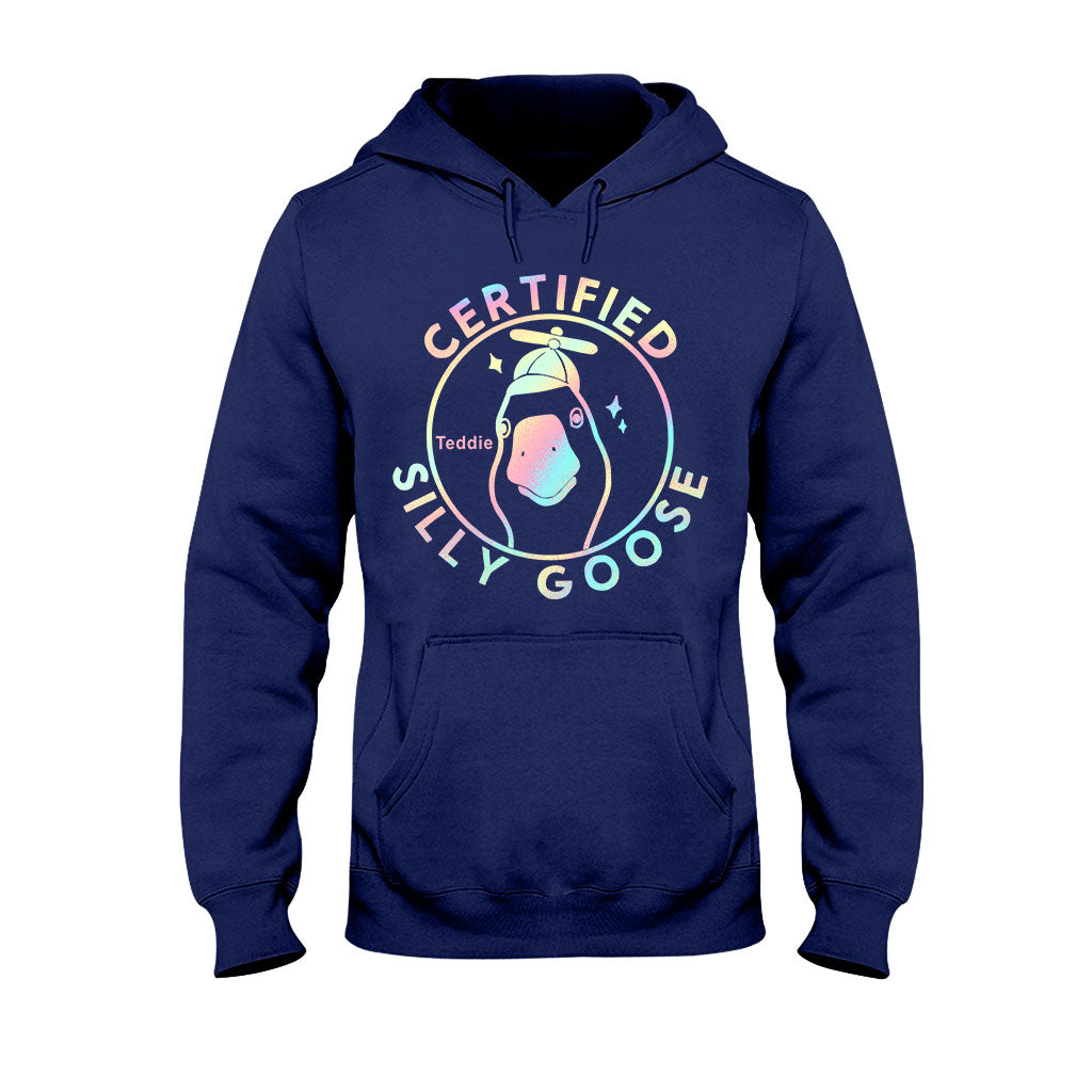 Oie Certifiée Bête - T-shirt et sweat à capuche sarcastiques personnalisés