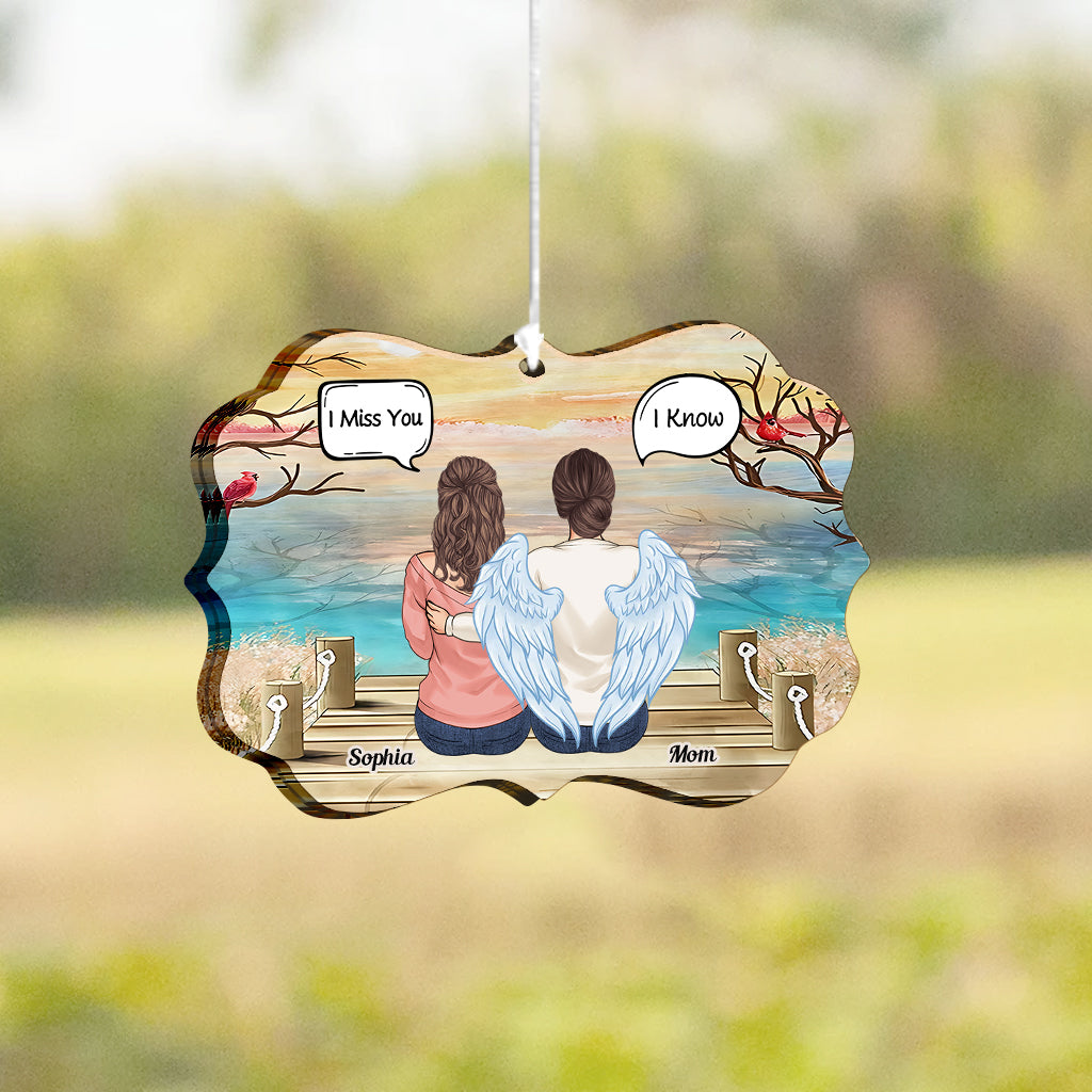 I Miss You I Know - Personalized Memorial Wind Chime