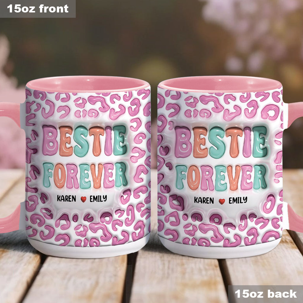 Meilleure amie pour toujours - Mug personnalisé « Meilleure amie pour toujours »