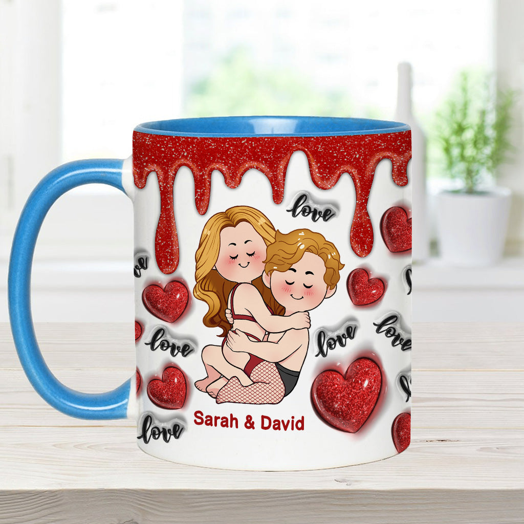 Je t'aime - Mug personnalisé pour couple