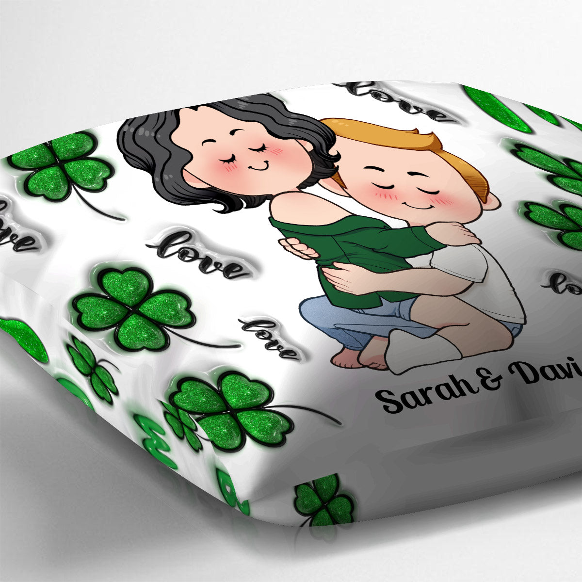 Félicitations pour être mon mari ! - Coussin décoratif personnalisé pour couple