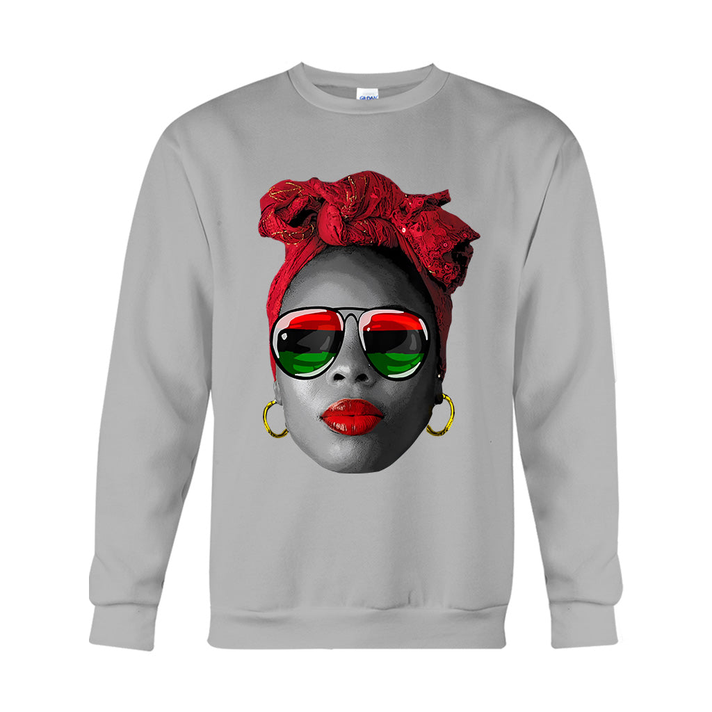 Reine fière et fière - T-shirt et sweat à capuche afro-américain