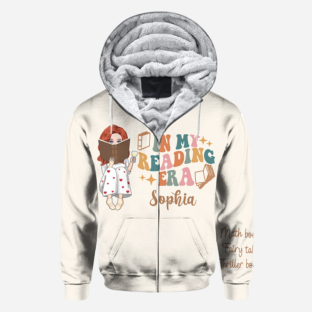 À l'époque où je lisais - T-shirt personnalisé avec des livres