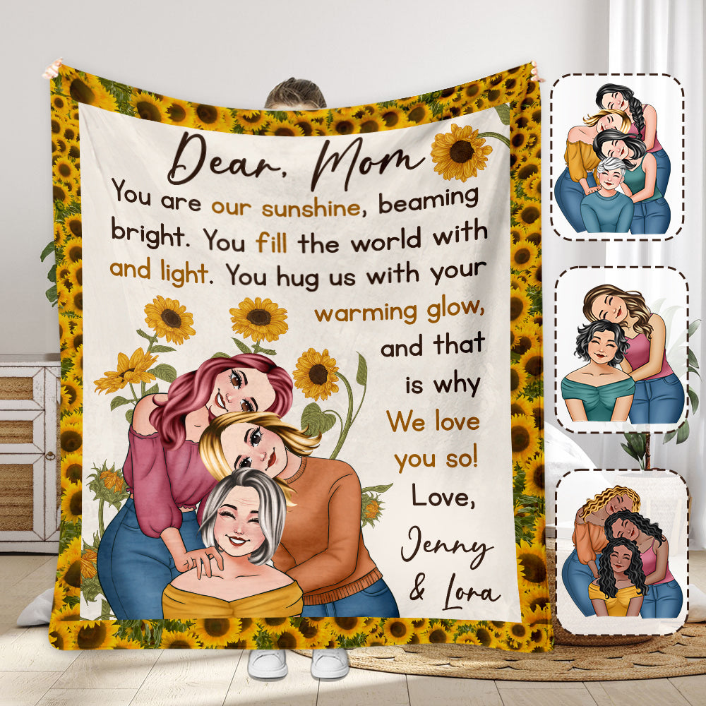 Tu es mon rayon de soleil - Couverture personnalisée pour maman