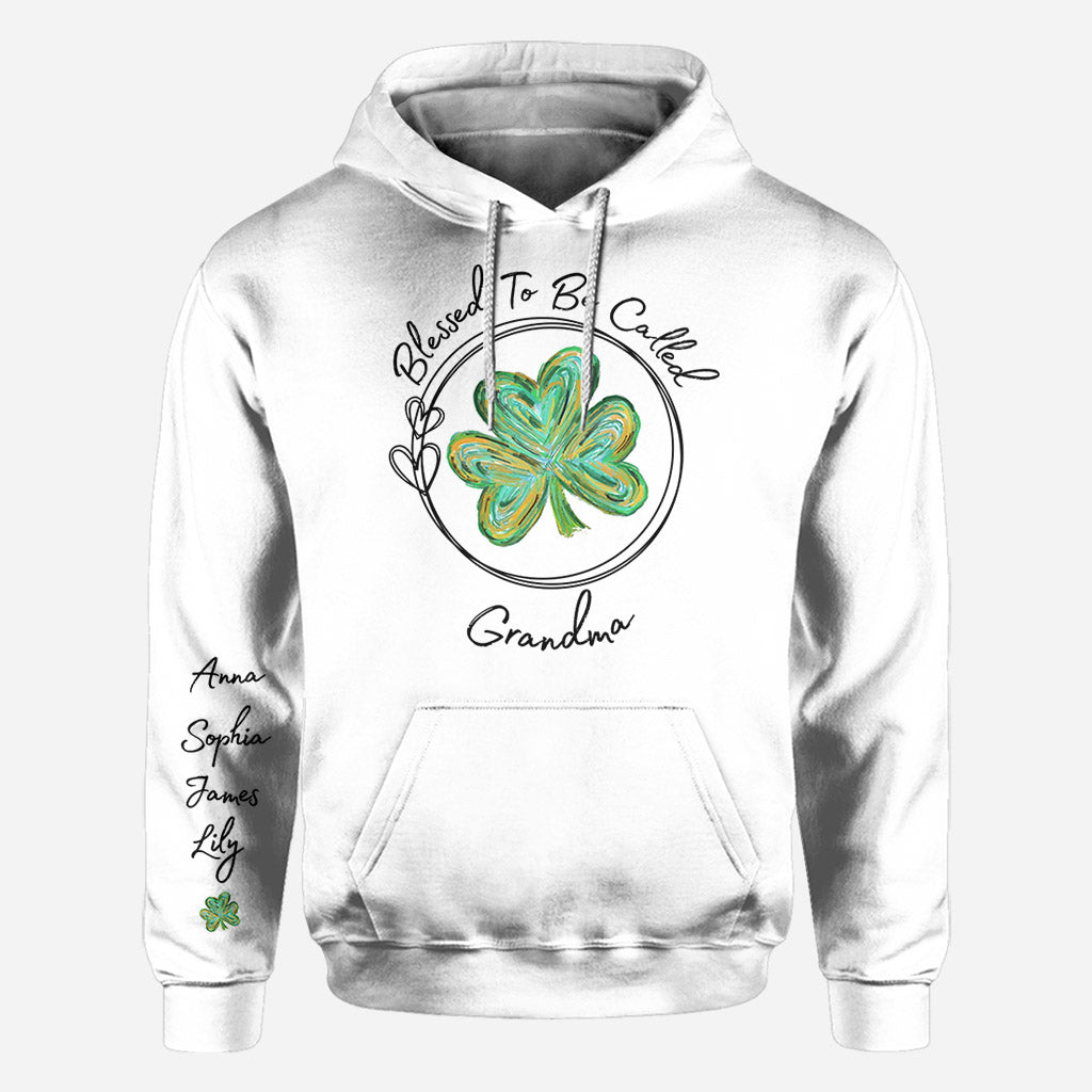 Blessed To Be Called Grandma - Personalized Grandma All Over Shirt