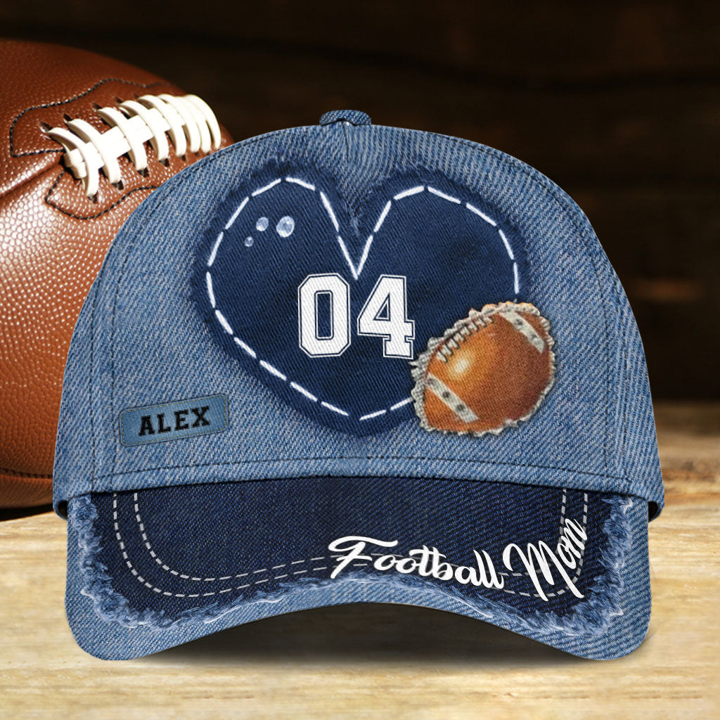 Maman de footballeur - Casquette de football classique personnalisée