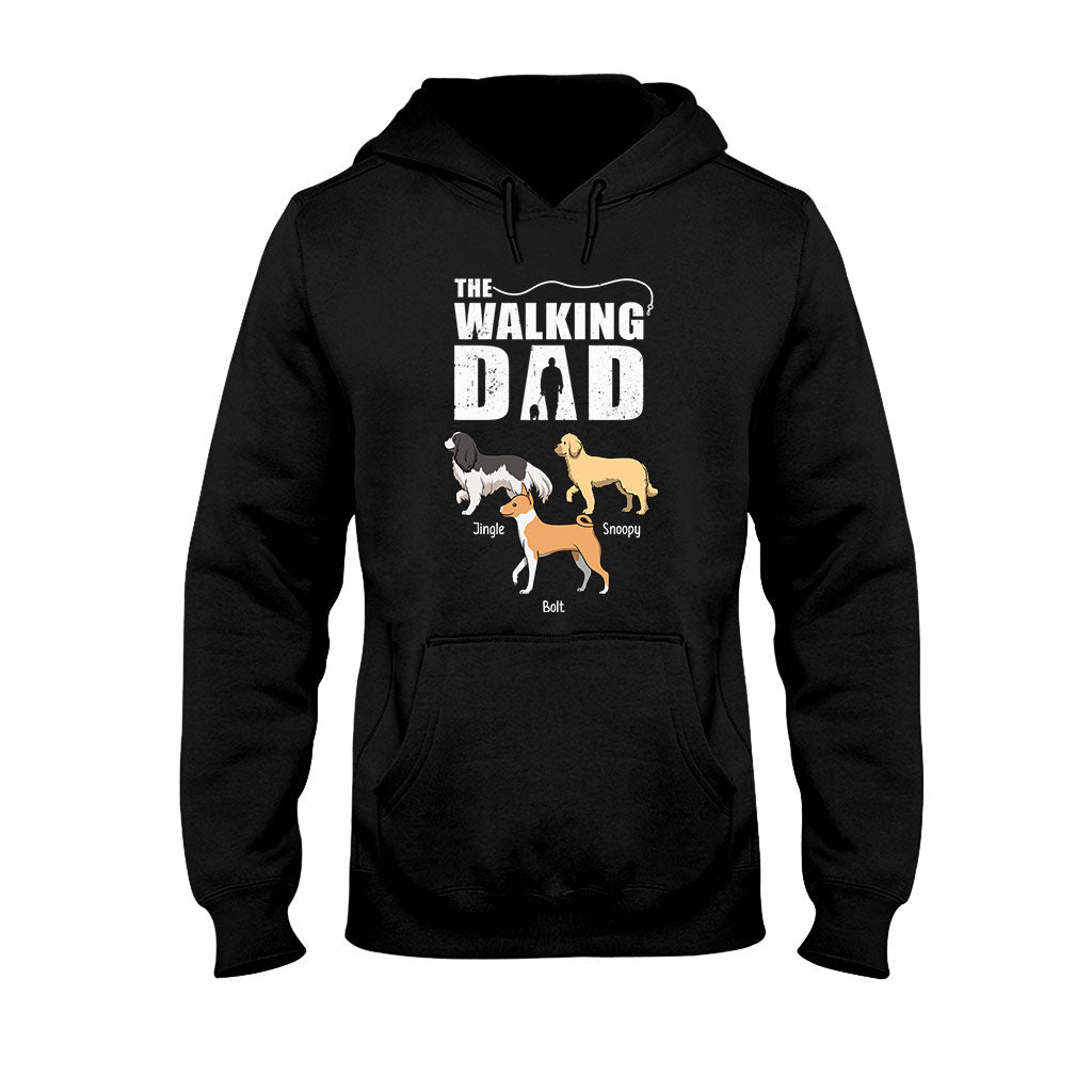 Le Papa qui marche - T-shirt et sweat à capuche personnalisés pour chien