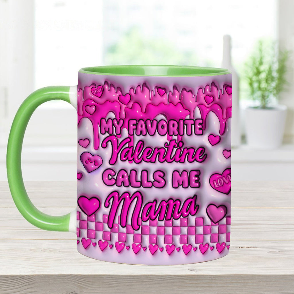 Mon Valentin m'appelle Maman - Mug personnalisé pour maman