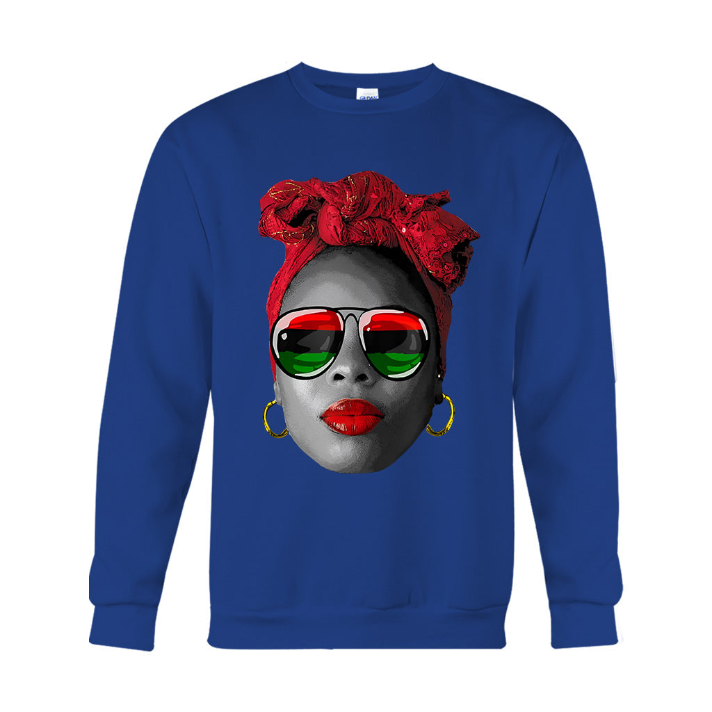 Reine fière et fière - T-shirt et sweat à capuche afro-américain