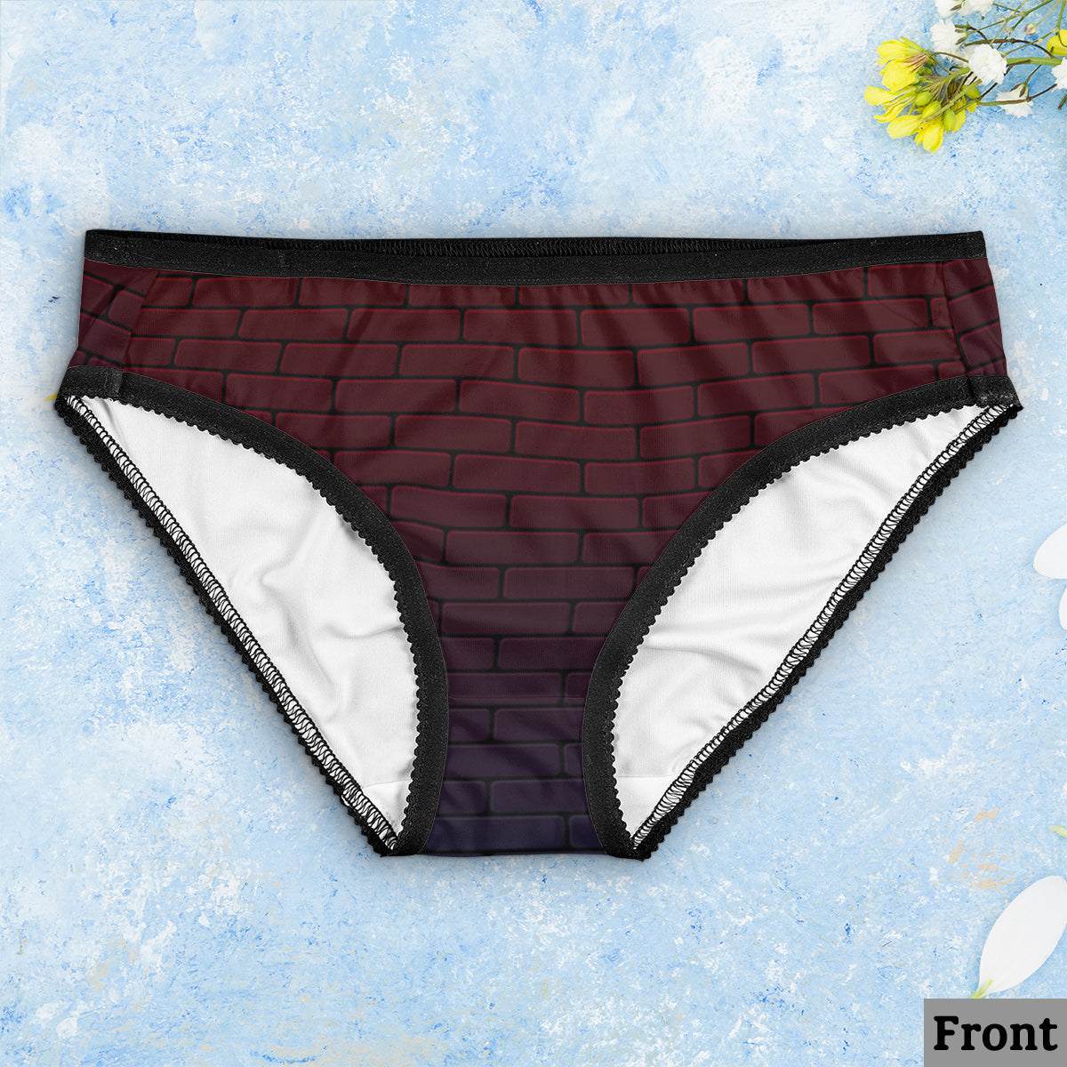 Culottes pour femmes personnalisées avec bordure en dentelle, appartenant à votre petit ami/petite amie/mari/femme...