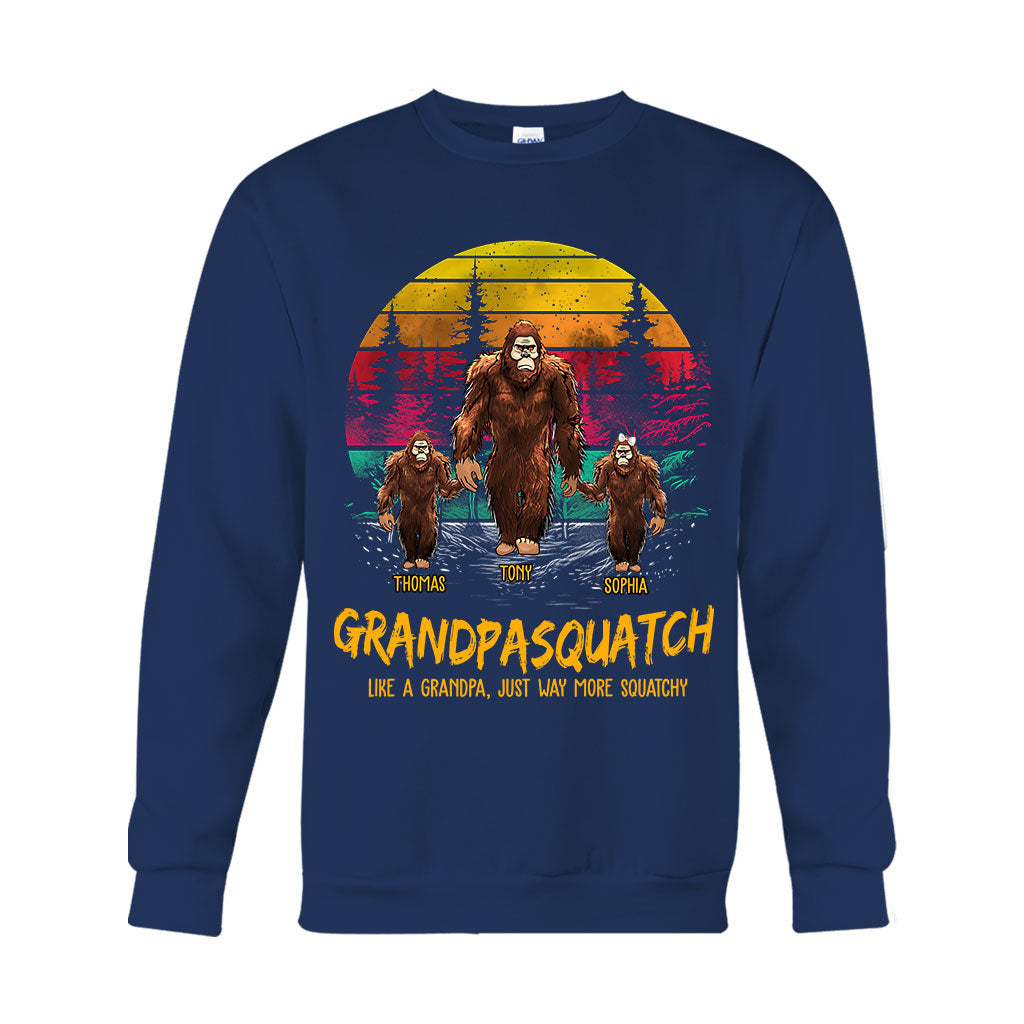 Papasquatch - T-shirt et sweat à capuche personnalisés pour papa