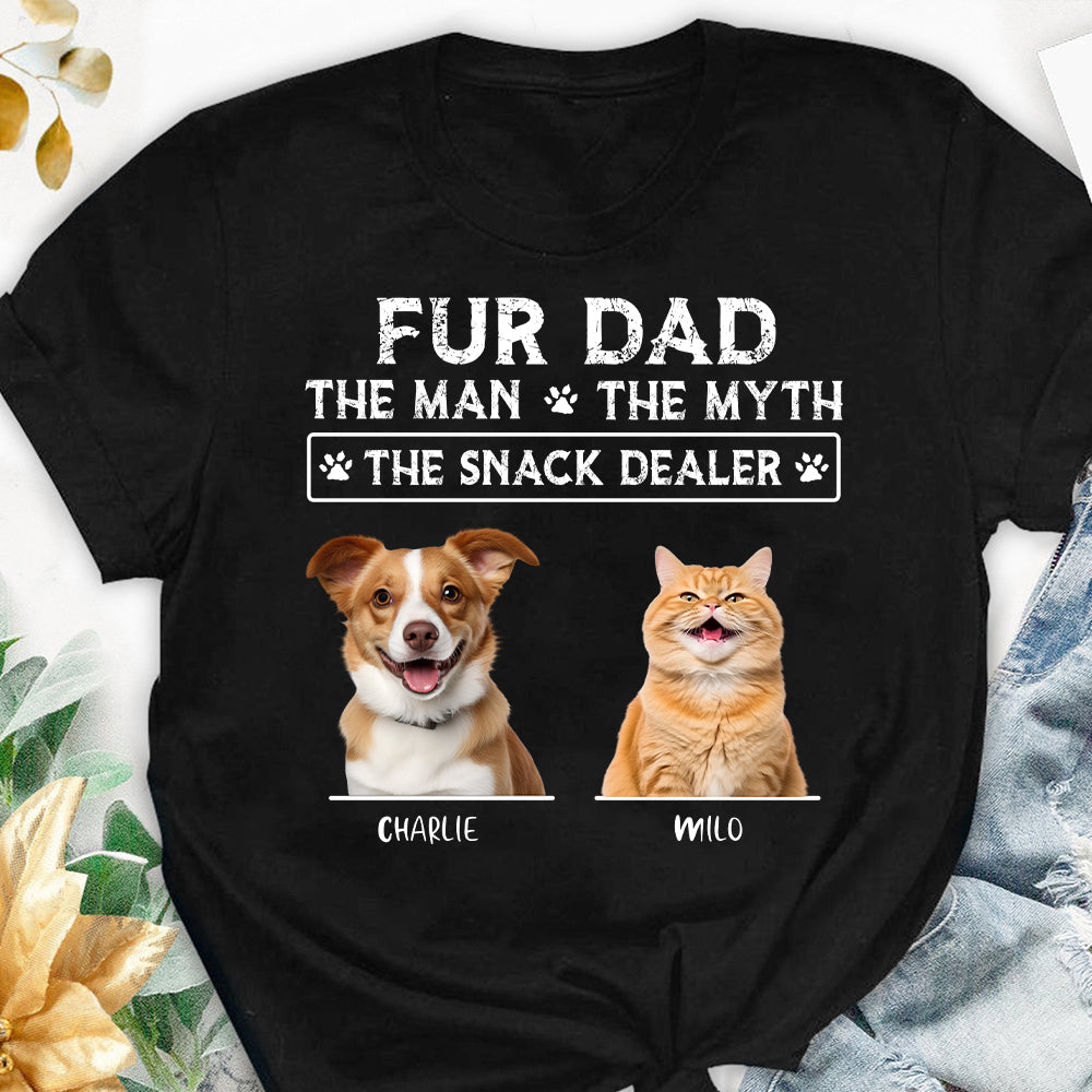 Papa à fourrure - T-shirt et sweat à capuche personnalisés pour chien