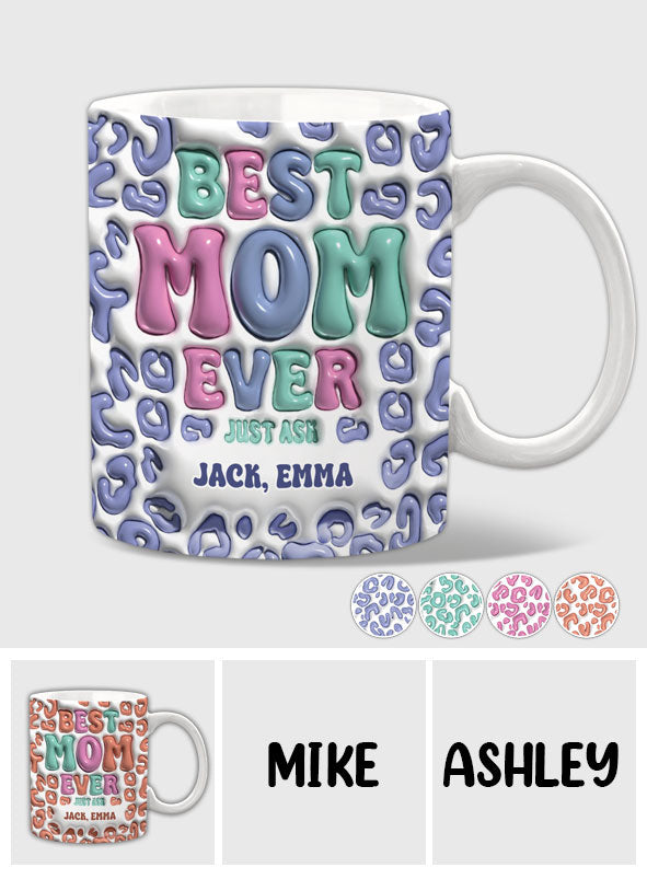 Meilleure maman du monde - Mug personnalisé pour maman
