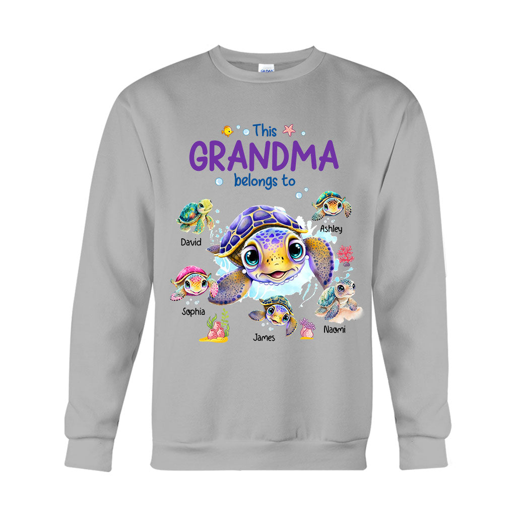 Cette grand-mère appartient à - T-shirt et sweat à capuche personnalisés pour grand-mère