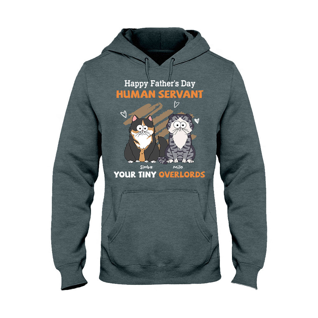 À mon serviteur humain - T-shirt et sweat à capuche personnalisés pour chat