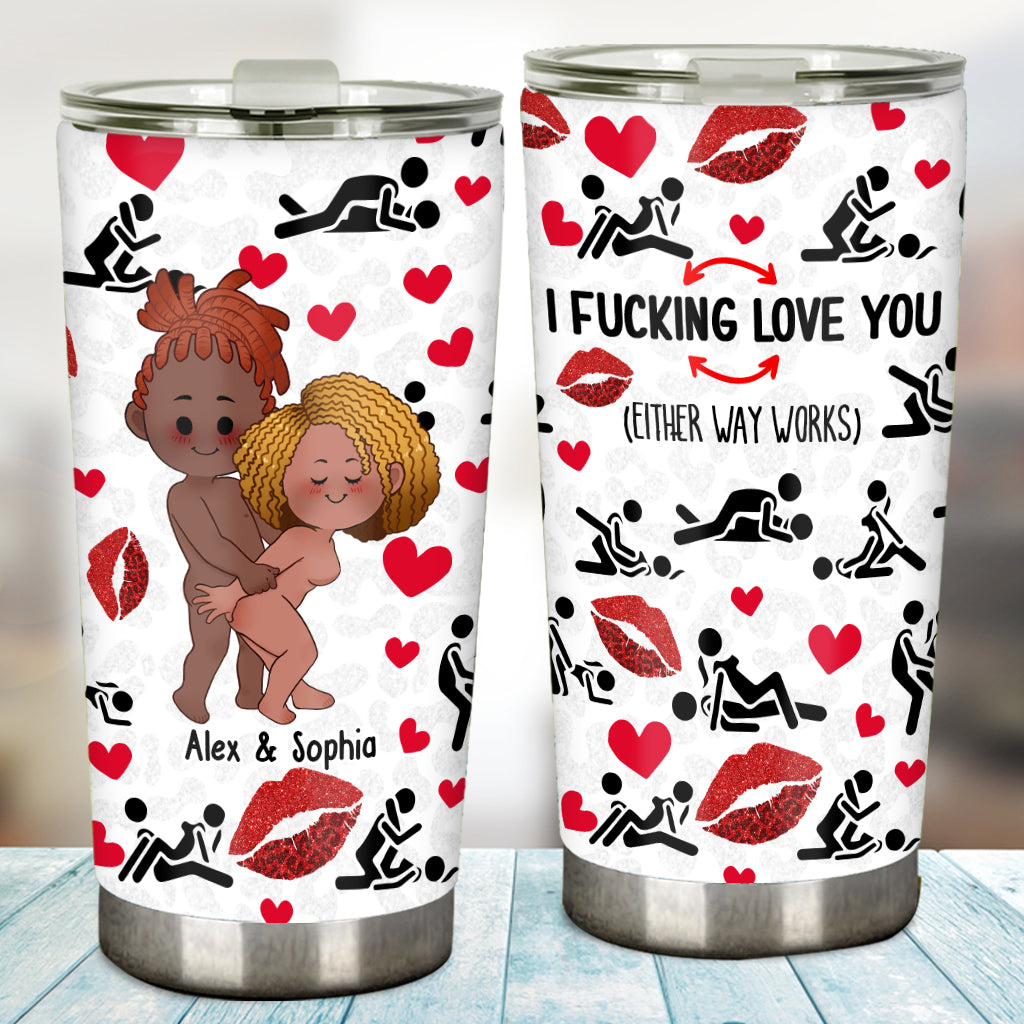 Je t'aime - Gobelet personnalisé pour couple