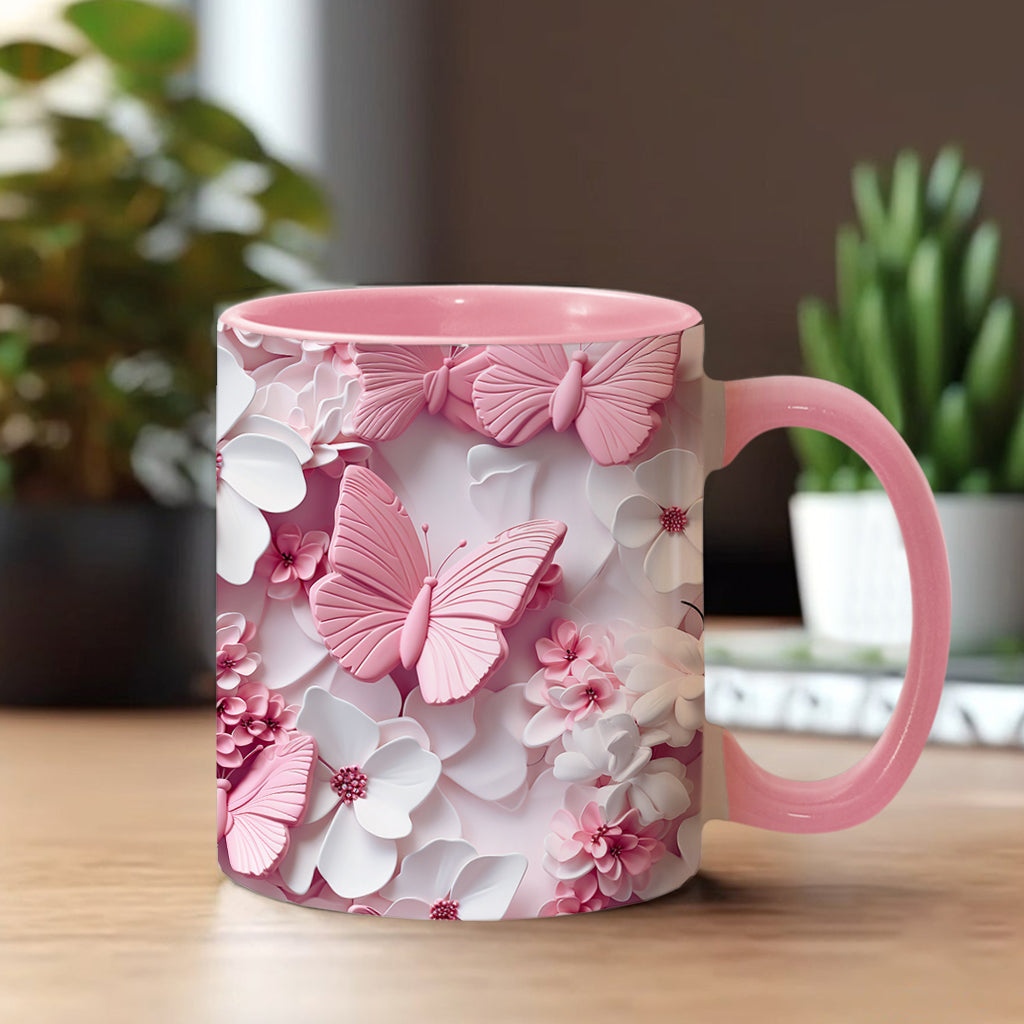 Magnifiques papillons - Mug personnalisé à motif papillon
