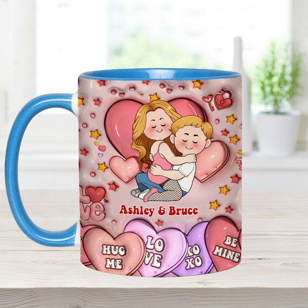 Je t'aime - Mug personnalisé pour couple