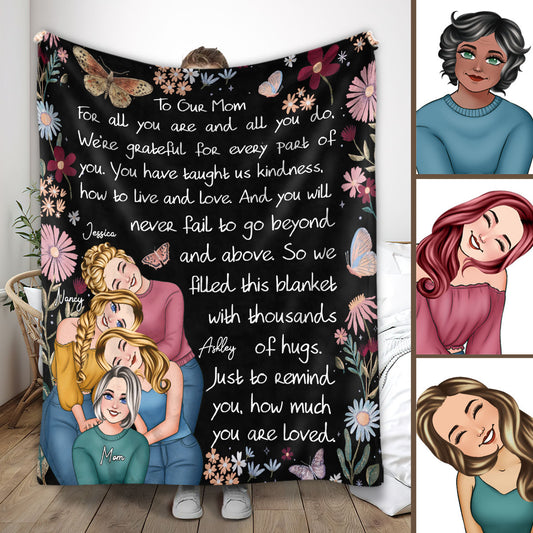 À notre maman... - Couverture personnalisée pour maman