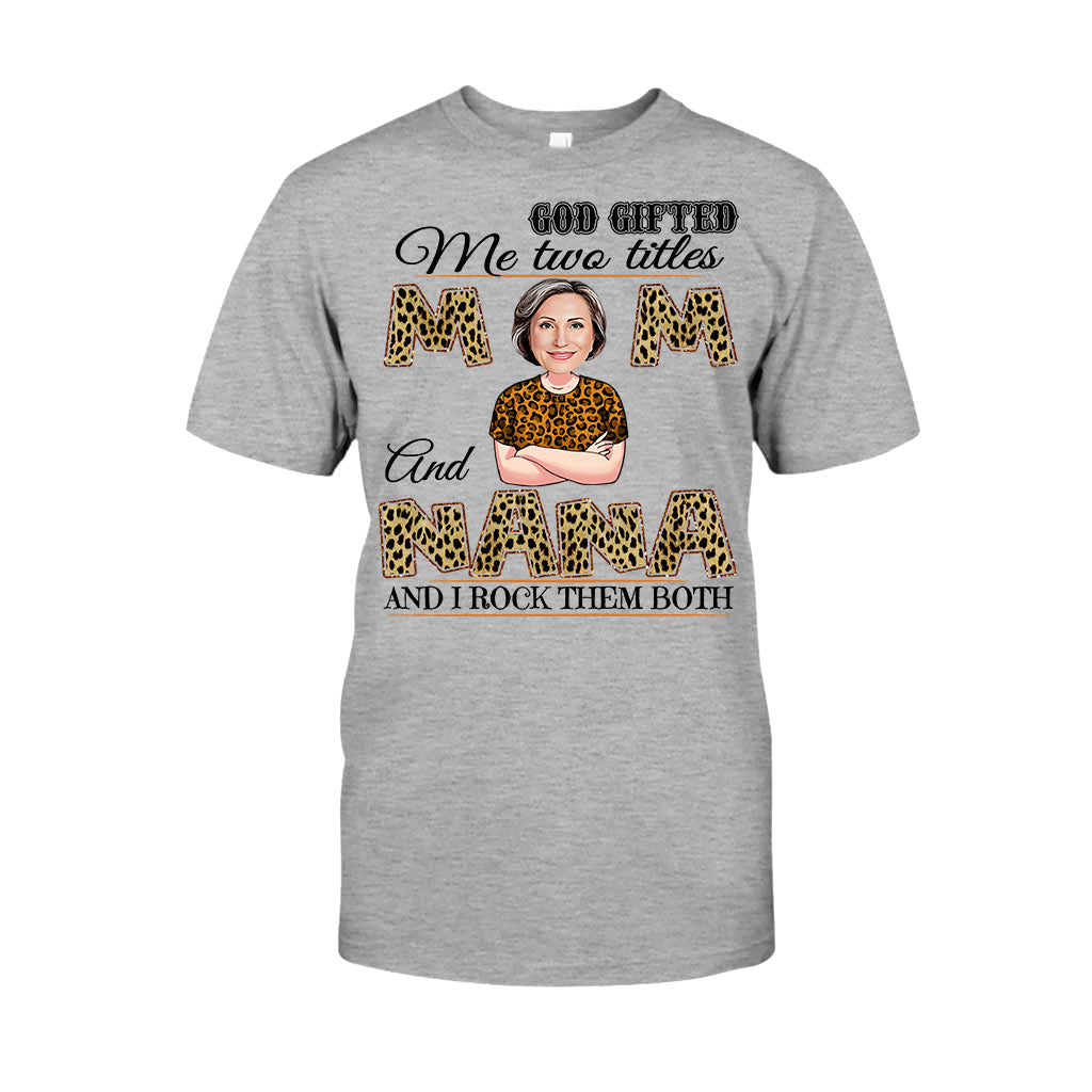 Maman et grand-mère - T-shirt et sweat à capuche personnalisés pour maman