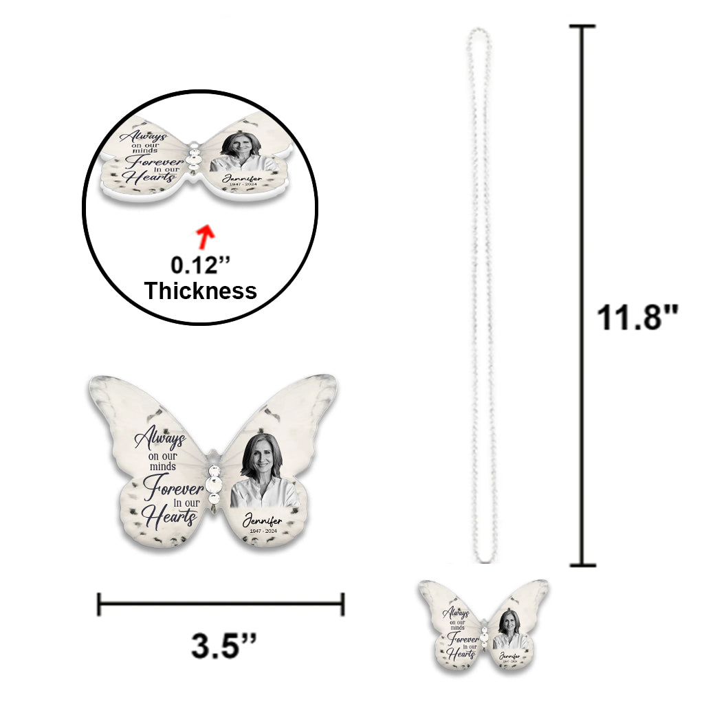 I Have You In My Heart - Personalized Memorial Car Ornament