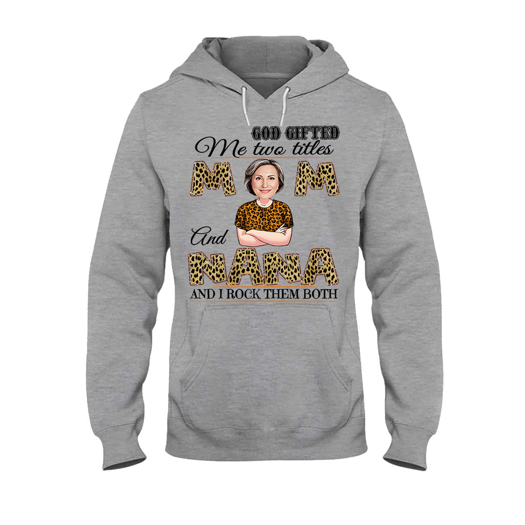 Maman et grand-mère - T-shirt et sweat à capuche personnalisés pour maman