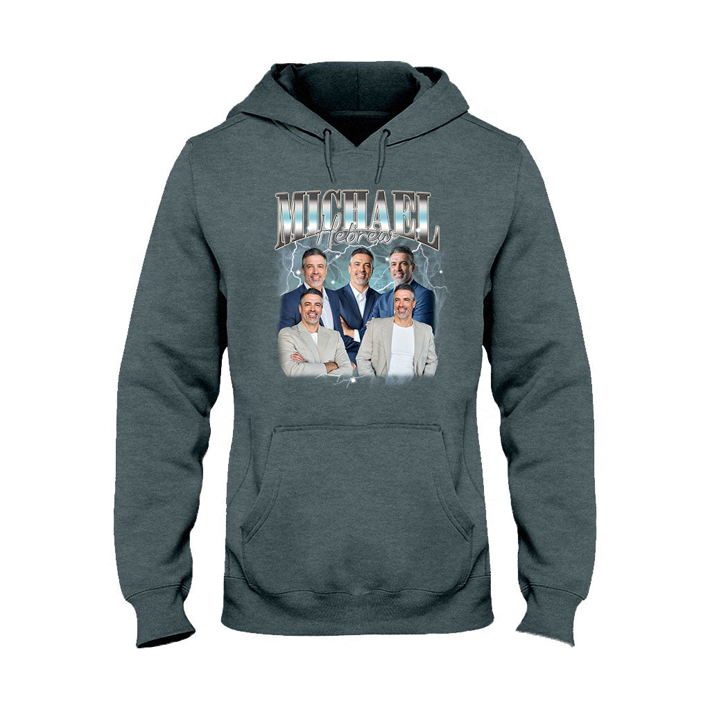 Texte et photos personnalisés - cadeau pour tous - T-shirt et sweat à capuche personnalisés