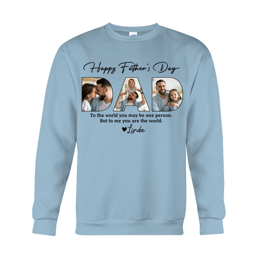 Bonne fête des pères papa ! T-shirt et sweat à capuche personnalisés pour papa