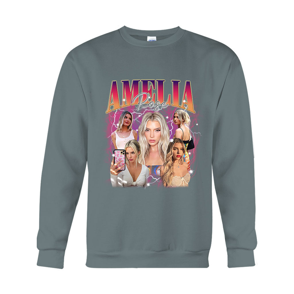 Texte et photos personnalisés - T-shirt et sweat à capuche personnalisés pour couples