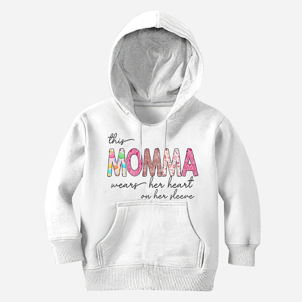 Cette grand-mère a le cœur sur la main - T-shirt personnalisé « Grand-mère »