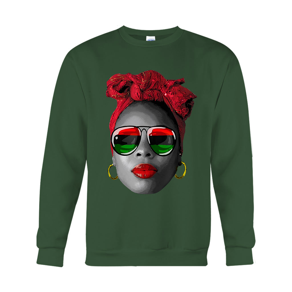 Reine fière et fière - T-shirt et sweat à capuche afro-américain