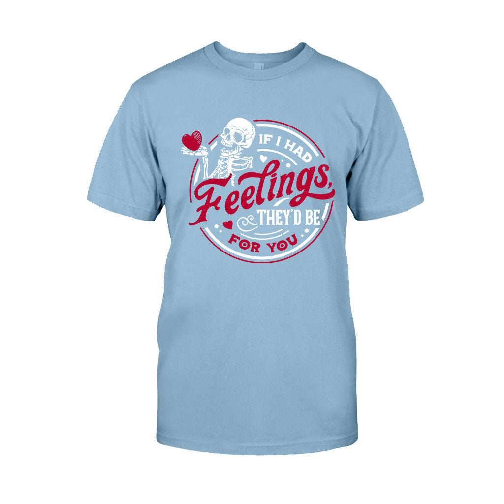 Si j'avais des sentiments, ils seraient pour toi - T-shirt et sweat à capuche pour couple