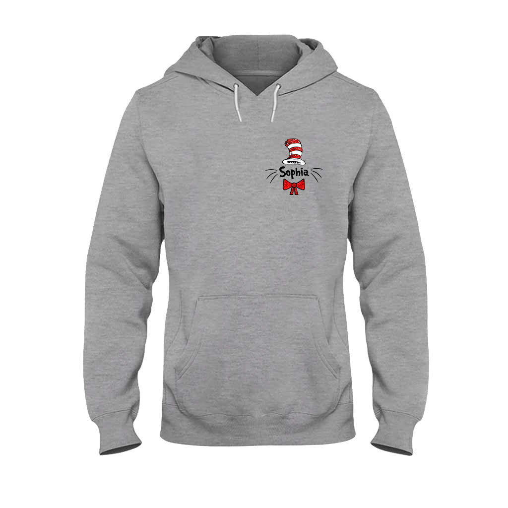 Professeur Je suis - T-shirt et sweat à capuche personnalisés Dr Seuss