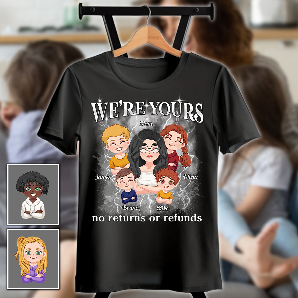 Nous sommes à vous. Aucun retour ni remboursement. Chibi Kids Bootleg Rap - T-shirt et sweat à capuche personnalisés pour maman.